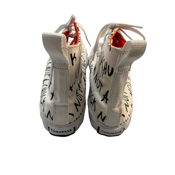 Converse UnTitl3d Not A Chuck High Top Shoes Men's Size 11.5 US Off White/White - Picture 5 of 6